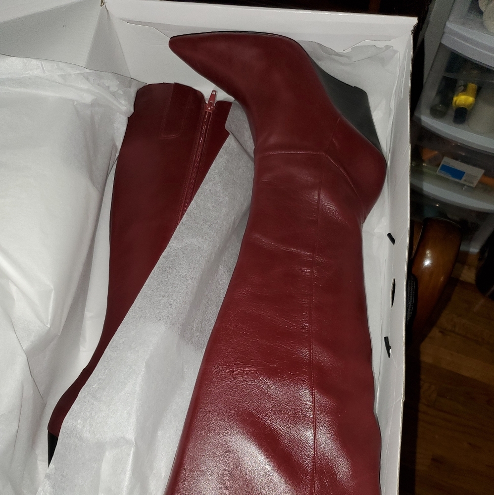 Nine West wedge heel boots